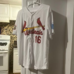 Mens XL cardinals baseball Jersey Chris Duncan